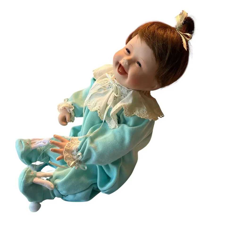 Vintage Ashton-Drake My First Tooth Doll Porcelain Baby 1991 COA Box Happiness